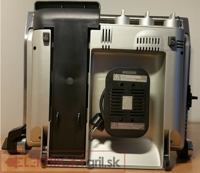 Spodná strana elektrického grilu Catler-GR8012